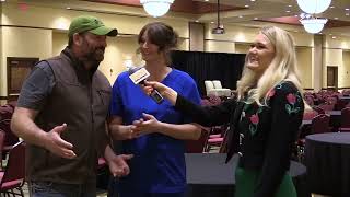 Heartland Docs tv stars address Nebraska FFA members to share about importance of pivoting in life [upl. by Nueormahc]