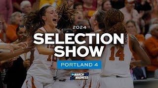 Womens 2024 NCAA tournament bracket  Portland 4 [upl. by Mort532]