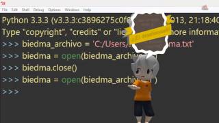 30 Aprender programación para niños con Python Leer archivos [upl. by Gerstner252]