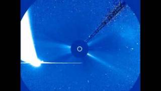 Year 2007 to 2008  SUN EVENTS  SOHO  LASCO C3 NASAESA PT 10  Comet McNaught  C2006 P1 [upl. by Lawan]