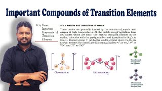 7Oxides amp Oxoanions of Metals K2Cr2O7 Kmno4 d and f block elements [upl. by Hernardo]