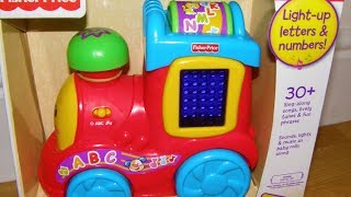 Fisher price laugh and learn abc train musical toy [upl. by Thurber]