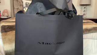 Mackage  Adali Fitted Winter Down Coat Unboxing  Luxury Winter Coat [upl. by Sly650]