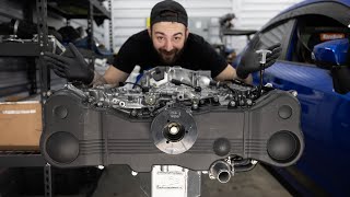 Building a 1000HP Flat 6 For My Subaru WRX STI Pt 2  Parting Out my Subaru WRX Hatch [upl. by Yatzeck]