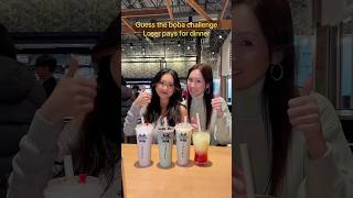 Trying the latest boba at ​⁠BigWayHotPot familychallenge familyfun justforfun guessinggame [upl. by Ateiram]