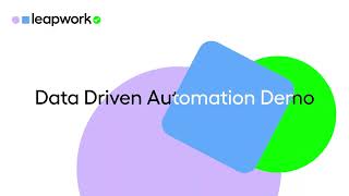 Data Driven Automation Demo [upl. by Perrine588]