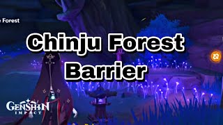 Chinju Forest Barrier Quest Guide  Cleansing Defilement World Quest Genshin Impact [upl. by Hoffmann379]