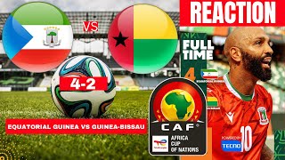 Equatorial Guinea vs GuineaBissau 42 Live Africa Cup Nations AFCON 2024 Football Match Score [upl. by Livvy]