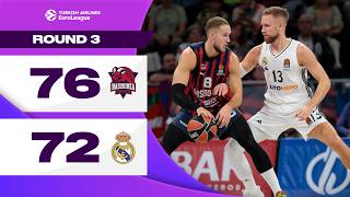 A Tense Finish Where EVERY PLAY COUNTS  Baskonia  Real Madrid  BASKETBALL HIGHLIGHTS R3 202425 [upl. by Strain514]