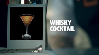 WHISKY COCKTAIL DRINK RECIPE  HOW TO MIX [upl. by Marozik185]