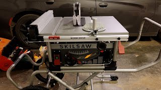 SKILSAW SPT9911 10 Inch Table Saw Review [upl. by Atinehs]