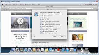 Reset Safari to default settings MAC version 90 or earlier [upl. by Estrin]