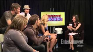 ComicCon 2011  TVD interview EWcom [upl. by Akcebar]