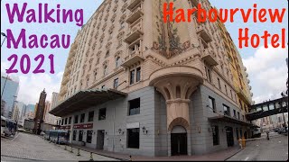 4K Walking Macau Harbourview Hotel  勵庭海景酒店  Fishermans Wharf 澳門漁人碼頭 [upl. by Honig939]