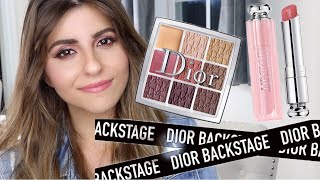 NEW Dior Backstage Rosewood Neutrals Palette amp Lip Glow [upl. by Ecnirp]