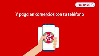 Santander  Paga con código QR desde SuperMóvil [upl. by Kryska]