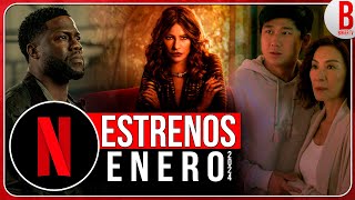 Estrenos NETFLIX ENERO 2024  Series y Películas [upl. by Leiuqeze]