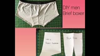 DIY MEN Brief Boxer [upl. by Nevaeh]