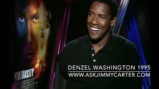 Denzel Washington 1995 talking about his career and his new film Virtuosity [upl. by Mccall644]