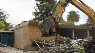 Bellarmine College Prep quotOld Townquot Demolition  June 2010 [upl. by Orfurd]