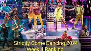 Strictly Come Dancing 2024  Week 4  All Performances Ranking [upl. by Meirrak]