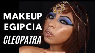 CLEOPATRA MAKEUP EGYPTIAN  TUTORIAL LA DIOSA CLEOPATRA [upl. by Ettennyl]