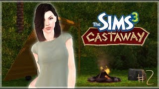 The Sims 3 Castaway Challenge Part 2 Camp setup [upl. by Allekram]