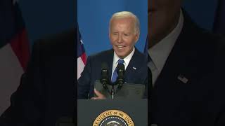 Joe Biden Drops Out  His Last News Conference in 60 Seconds [upl. by Sigismundo]