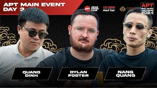 Asian Poker Tour Phu Quoc 2024  Main Event Day 3  USD 185000 For First [upl. by Yeleek722]