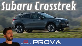 Subaru Crosstrek ex XV  La CROSSOVER IBRIDA 4X4 permanente [upl. by Batty284]