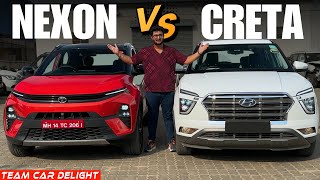 New Nexon vs Creta  Which Popular SUV should you buy  Tata Nexon Facelift 2023 [upl. by Alard]