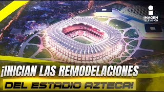 ¿El Estadio Azteca estará listo para recibir el Mundial 2026  Imagen Deportiva [upl. by Nerat]