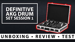 The DEFINITIVE AKG Drum Set Session 1 Review  Unboxing  Testing [upl. by Knighton791]