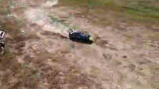 kyosho on dirt 18 Subaru Impreza Rally RC [upl. by Nazay545]