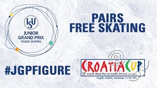 Pairs Free Skating  Zagreb 2017 [upl. by Hanley]