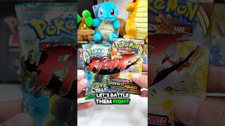 5 vs 17 Booster Pack Battle 🤯 pokemon pokemoncards pokemontcg [upl. by Adnohs716]