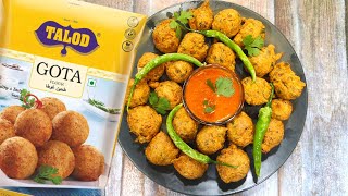 Talod Gota Recipe in Hindi  तलोद गोटा रेसिपी [upl. by Azenav]