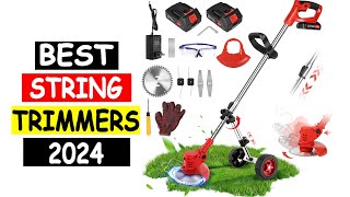 Top 5 Best String Trimmers 2024 [upl. by Namielus]