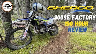 Sherco 300SE Factory Long Term 150 Hour Review [upl. by Aramit]