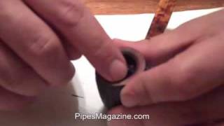 Flake Pipe Tobacco Fold and Stuff Method  PipesMagazinecom [upl. by Wong]