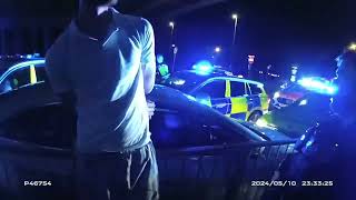 Suspended Sentence Driver WRECKS Police Cars in HighSpeed Chase [upl. by Aljan930]