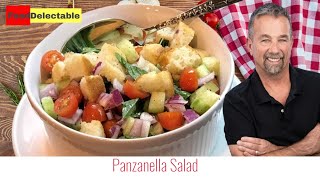 How To Make Panzanella Salad  Easy Italian [upl. by Berthe]