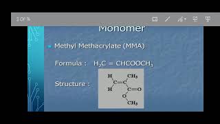 Poly methyl methacrylate  B Kaviya  III BSc Chemistry [upl. by Callan]