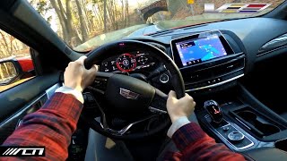 2024 Cadillac CT5V Series POV Drive Impressions  Is it an M340i Competitor [upl. by Kaya]