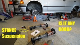 BMW E36 Autocross Build Ep08  Stance Coilovers Review and Issues [upl. by Coussoule372]