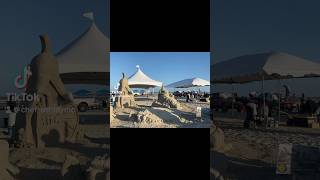 We LOVE the sandcastle competition thingstodoinhouston galvestontexas galvestontx galveston [upl. by Yanat]