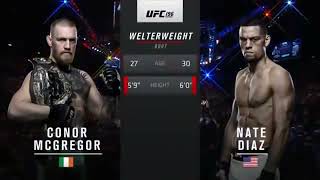 UFC 196 Free Fight Nate Diaz vs Conor McGregor [upl. by Ede442]