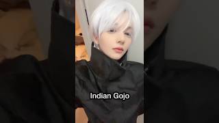 INDIAN GOJO💀 indian thailand cosplay gojo gojosatoruedit jjk anime viral animeedit [upl. by Lainad]