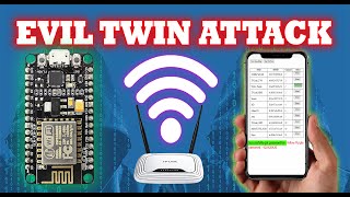 ESP8266 Evil Twin 2 in 1 Evil twin amp Deauth Programming amp Testing [upl. by Ile]