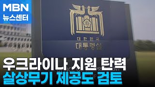 정부 우크라이나 지원 탄력…살상무기 제공도 검토 MBN 뉴스센터 [upl. by Armallas113]